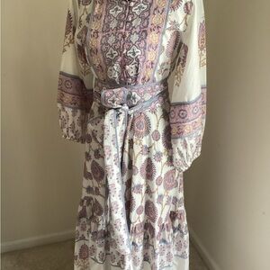 Floral Bohemian Midi Dress